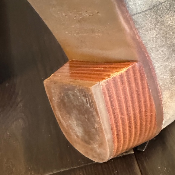 Women's Via Spiga Gray Suede Ankle Boots 9.5 - Picture 16 of 16